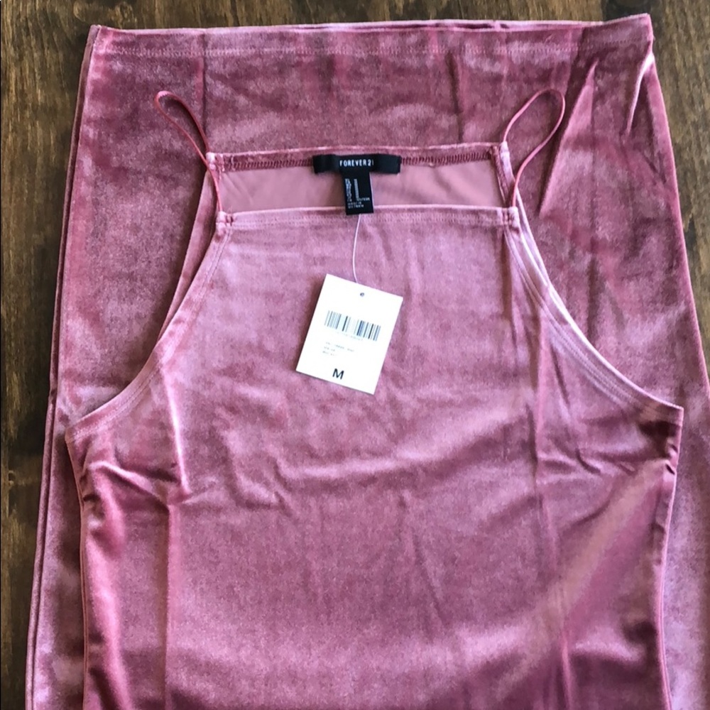 Mauve Velvet Bodycon - Small and Medium